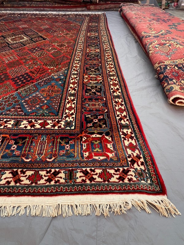 7'5 x 11'8 ft Caucasian Joshaghan Traditional Handknotted Wool Vintage Rug gallery