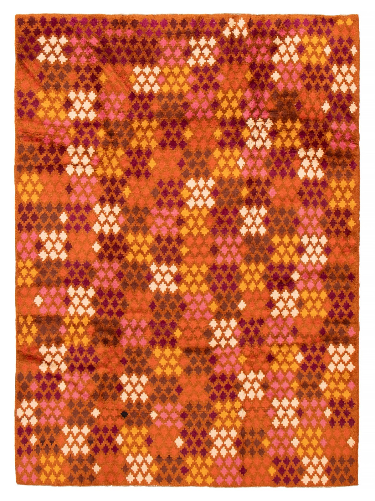 Traditional Vintage Hand-Knotted Area Rug 6'3" x 8'6" Oriental Wool Carpet gallery