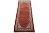 Vintage Tribal Runner 3’3” x 7’4” Red Wool Hand-Knotted Oriental Rug gallery