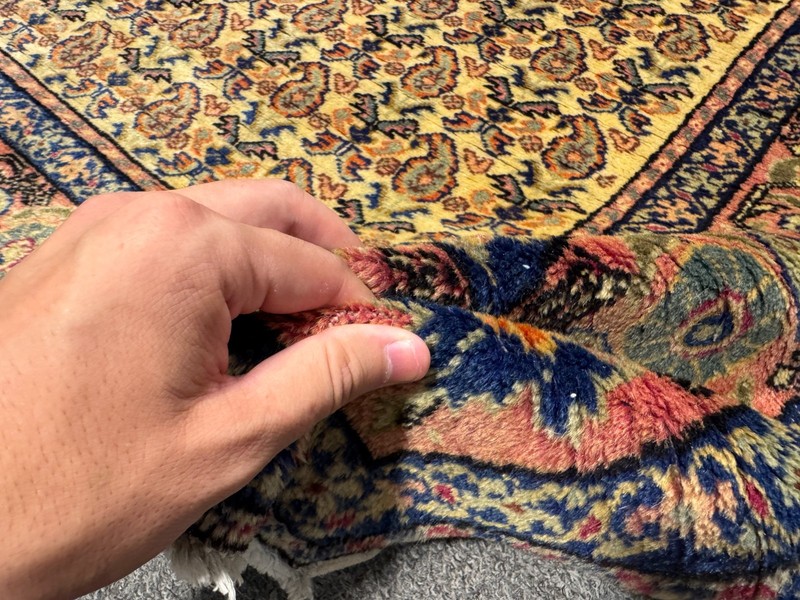 Fine Antique Caucasian Shirvan Rug 4x6 ft Hand Knotted Heris Kazak Vintage Rug gallery