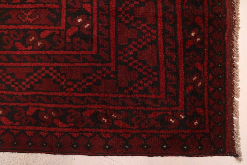 Traditional Vintage Hand-Knotted Oriental Carpet 6'8" x 9'7" Wool Area Rug gallery