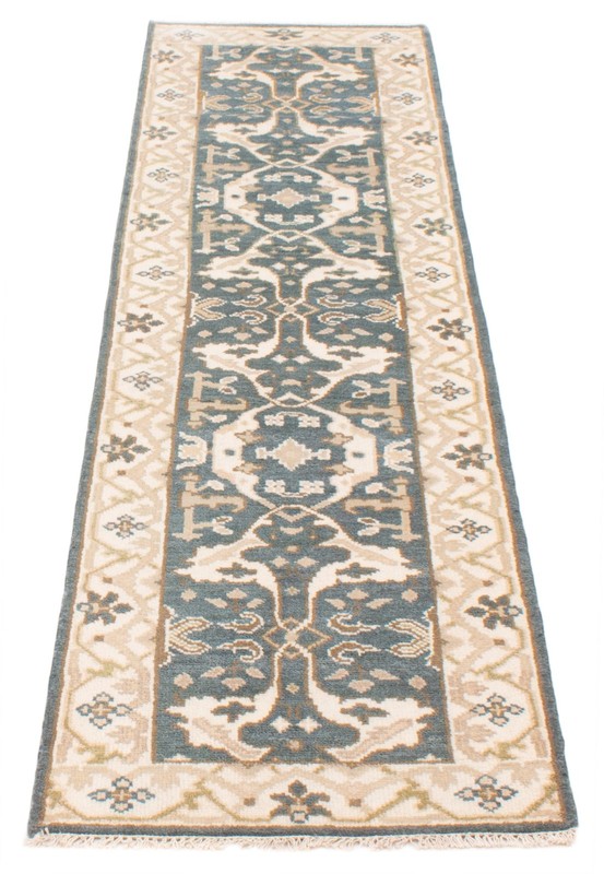 2'7" x 9'8" Vintage Hand-knotted Runner Rug Traditional Oriental Wool Carpet gallery