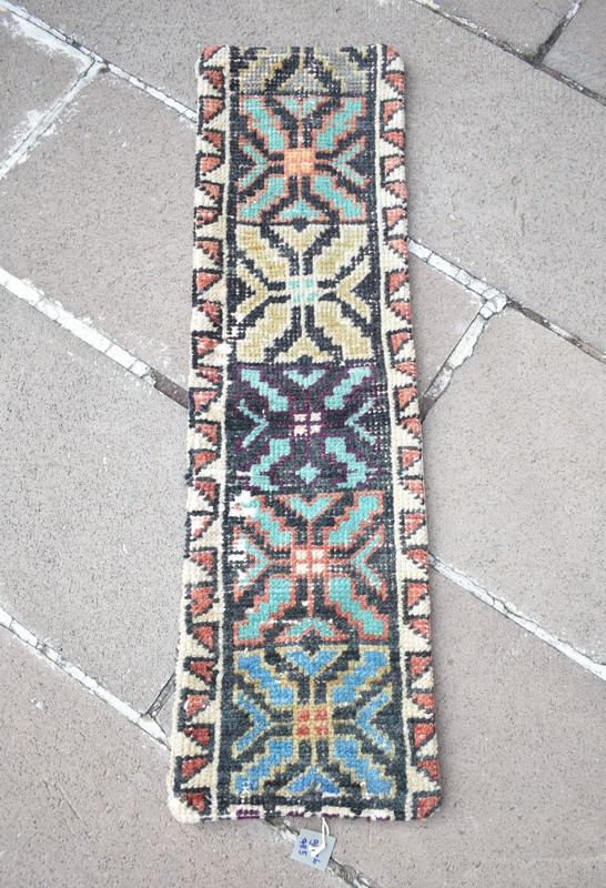 Turkish Carpet Pillow Cover Rug 10'' x 36'' Decorative Handmade Cushion Cover gallery