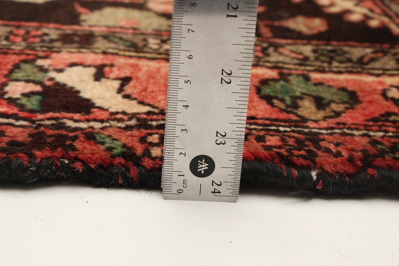 3'2" x 9'10" Vintage Hand-knotted Runner Rug Traditional Oriental Wool Carpet gallery