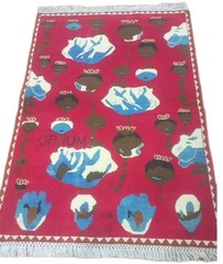 Opium Handmade Afghan Wool amazing War rugs Great Quality Size 147x96cm