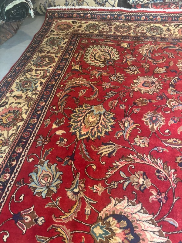 SIMI ANTIQUE. HAND MADE. 14x10,2. EXCELLENT CONDITION. FULL PILE.WITH SINGNR gallery