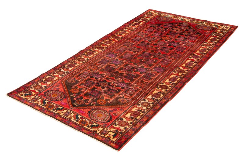 Traditional Vintage Hand-Knotted Area Rug 5'2" x 10'4" Oriental Wool Carpet gallery