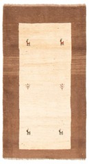 Vintage Traditional Hand-Knotted Area Rug 3’2″ x 6’2″ Oriental Wool Carpet