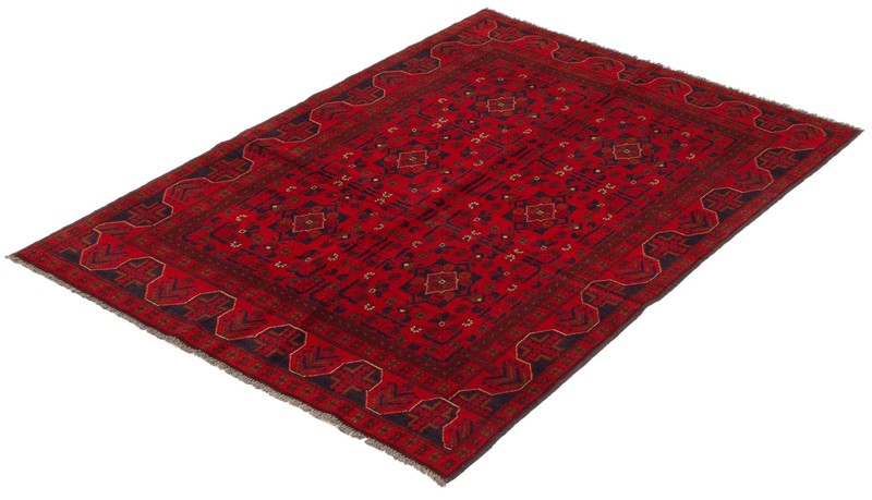 Traditional Vintage Hand-Knotted Area Rug 4'11" x 6'8" Oriental Wool Carpet gallery