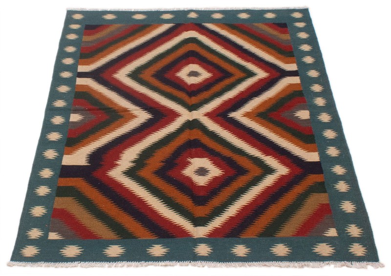 Vintage 4'9" x 6'7" Traditional Wool Hand Woven Oriental Area Rug gallery