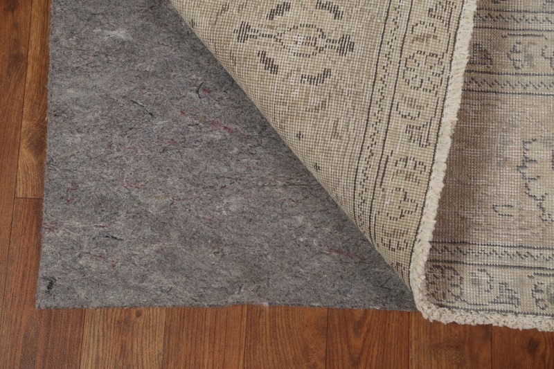 Vintage Distressed Wool Floral Traditional Area Rug 7x9 ft Hand-knotted Carpet gallery
