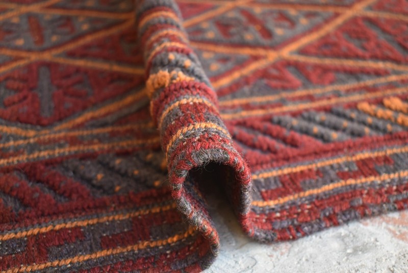 2x12 Ft Handmade Afghan Moshvani Hallway Runner Vintage Tribal Persian Wool Rug gallery