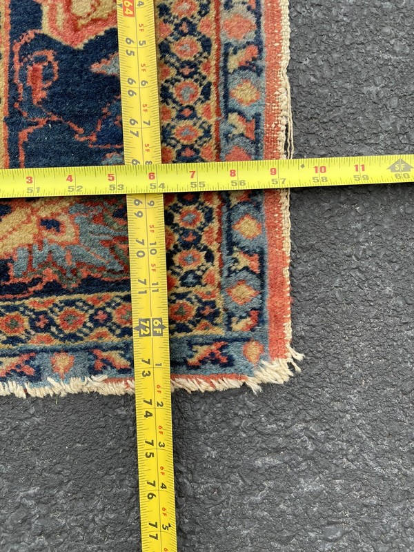 Hand Knotted Antique Oriental Asian Turkish Boho Décor Distressed Wool Rug gallery