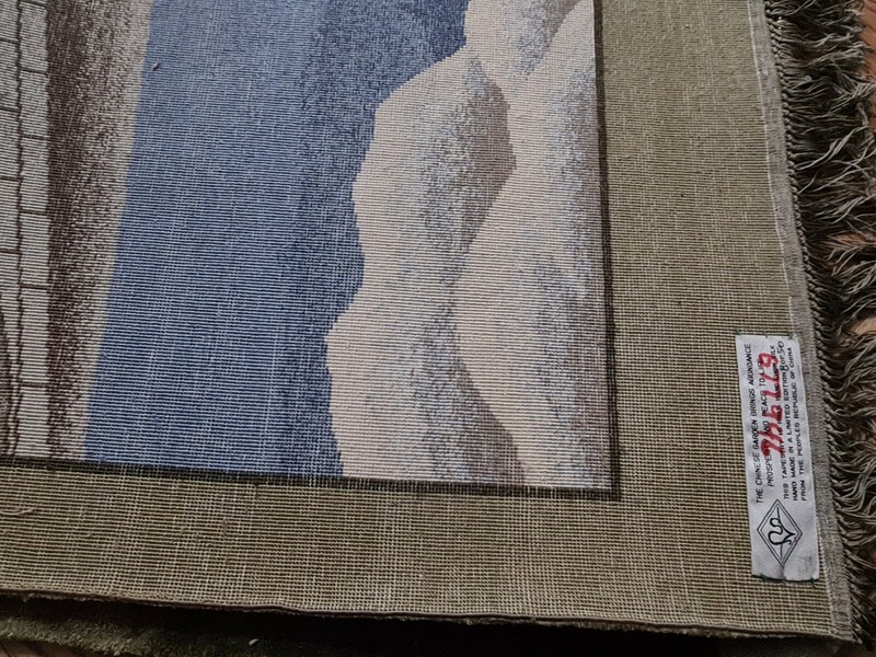 HANGZHOU silk CHINESE WALL HANGING RUG SILK TAPESTRY SIGNED & NUMBERED 8/50 gallery