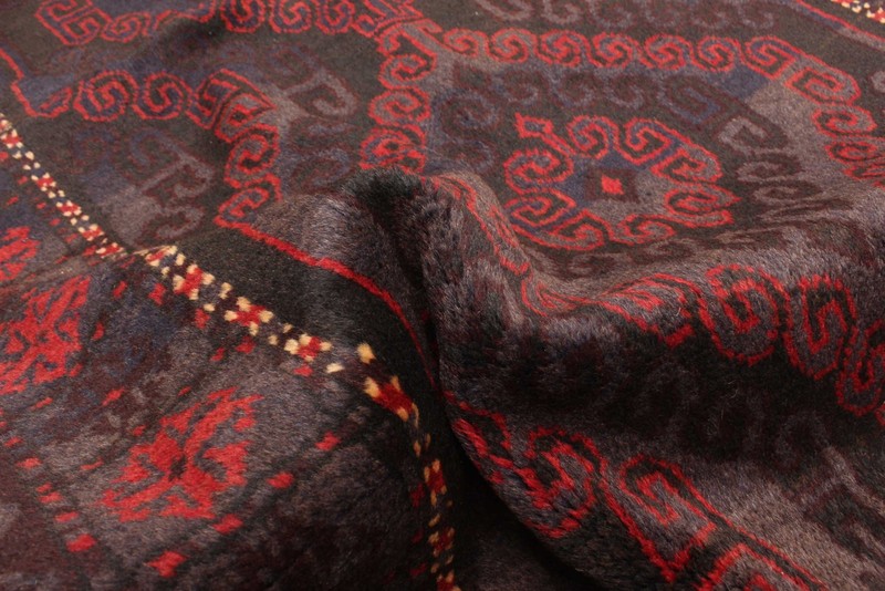 Vintage 3'8" x 6'9" Traditional Hand Knotted Vegetable Dye Wool Area Rug gallery