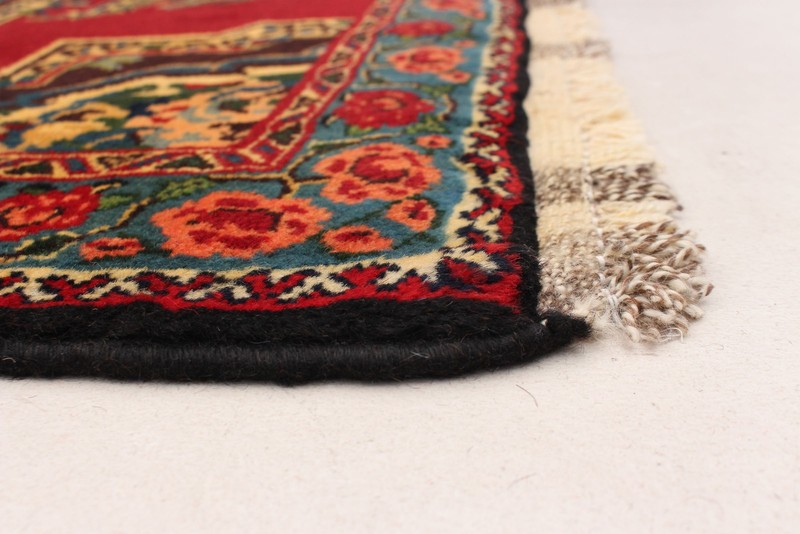 Traditional Vintage Hand-Knotted Area Rug 3'8" x 9'3" Oriental Wool Carpet gallery