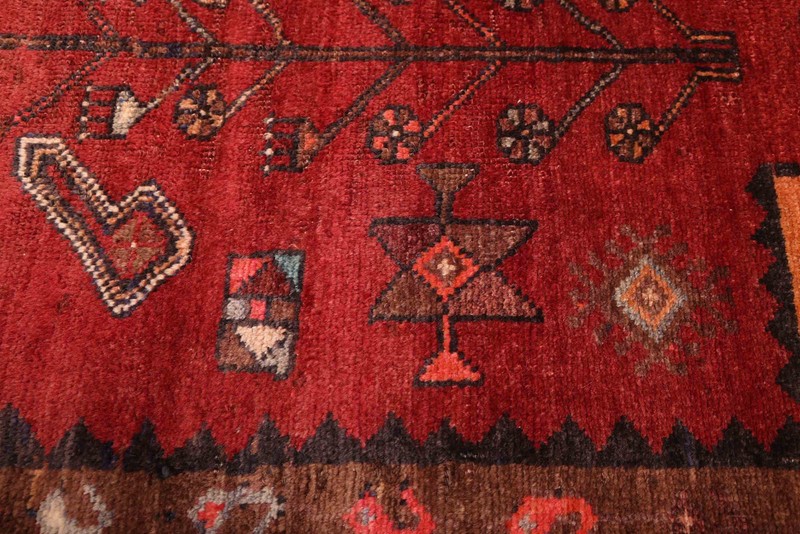 4'9" x 10'3" Vintage Hand Knotted Area Rug Traditional Oriental Wool Carpet gallery