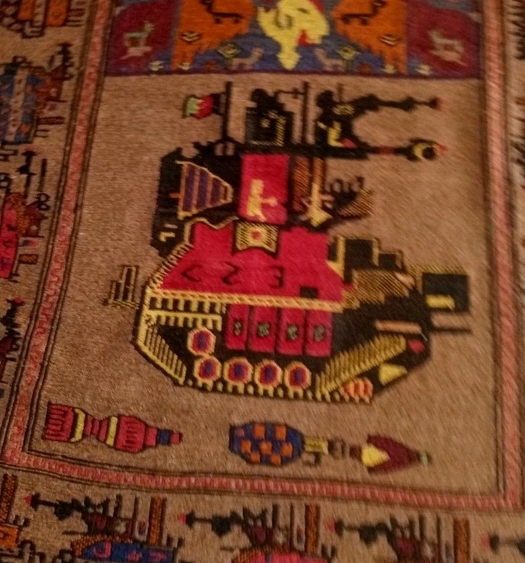 Handmade Afghan Wool Amazing Killim War Rug Great Quality Size 6ftx4ft gallery