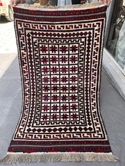 Stunning Vintage Kowdani Natural Vegetable Dye Soft Nomad Maldari Nomad Carpet