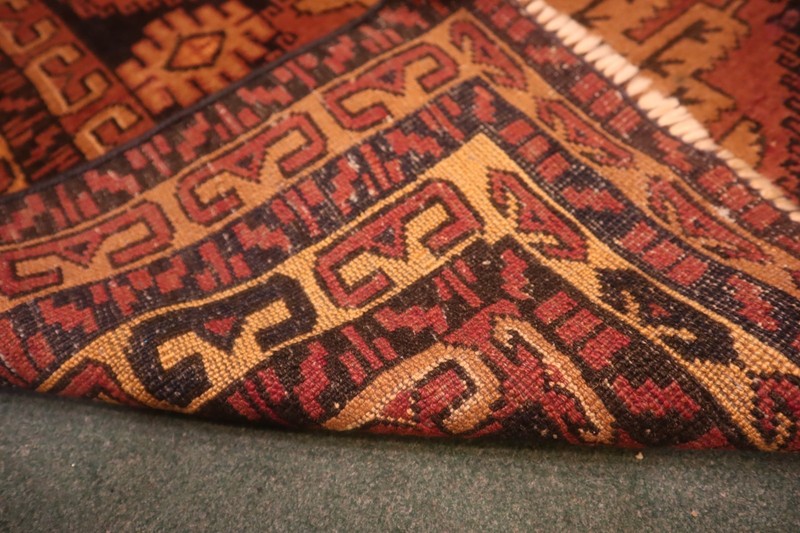 COLLECTORS' ITEM Antique Natural Vegetable Dye Caucasus Shirvan Carpet gallery