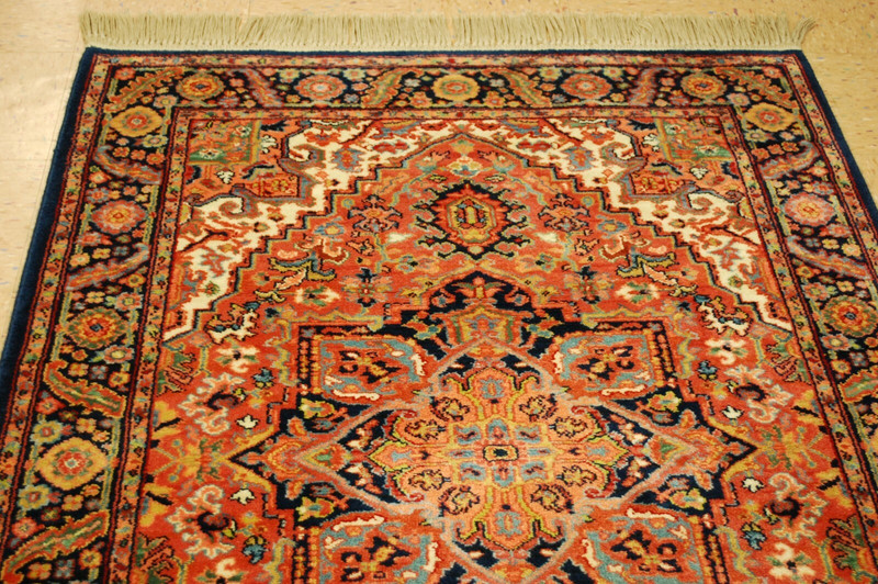VINTAGE MINT AUTHENTIC AMERICAN KARASTAN HERIZ PATTERN #726 RUG CARPET 4'3" X 6' gallery