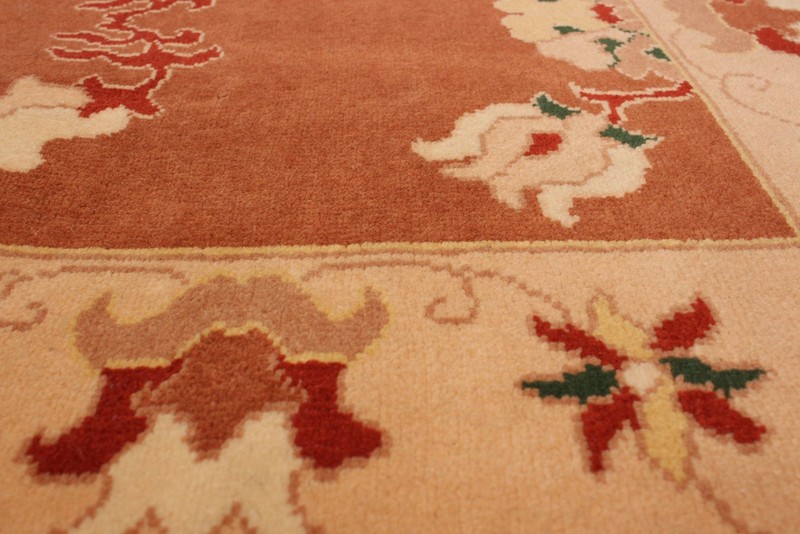 3'1" x 9'6" Vintage Hand-knotted Runner Rug Traditional Oriental Wool Carpet gallery