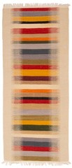 Vintage Hand Woven Area Rug 2’3″ x 5’6″ Traditional Wool Oriental Carpet