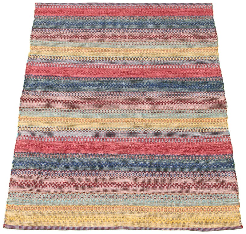 Vintage Hand Woven Area Rug 4'0" x 5'9" Traditional Wool Oriental Carpet gallery