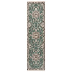 Nain 9la 295×76 cm Handmade Persian Oriental Runner Wool Carpet