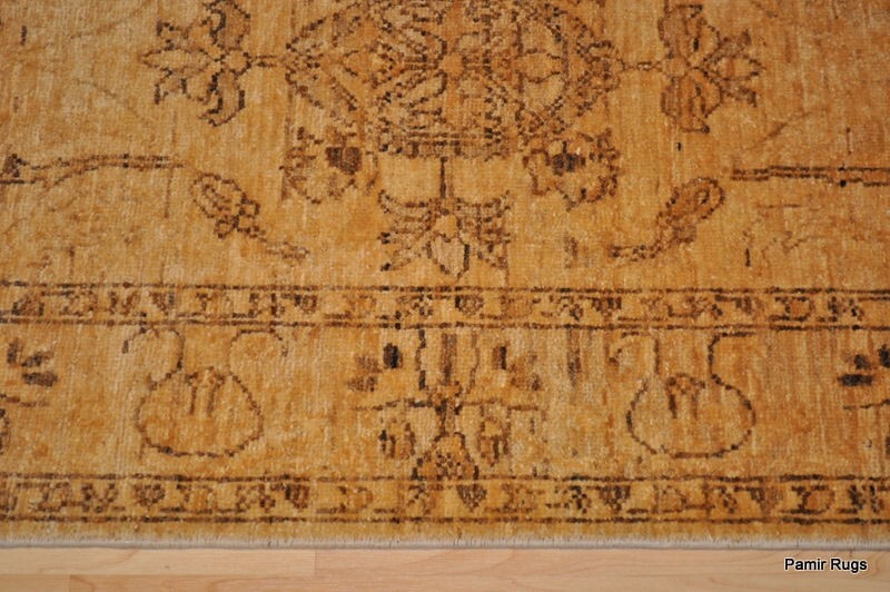 15 FT Handmade MUTED SOFT COLORS vegetable dyed best quality **HALL-RUNNER** gallery