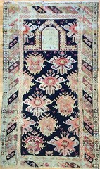 Amazing Armenian – 1860s Antique Karabagh Rug – Caucasian Prayer – 2.5 x 4.2 ft.