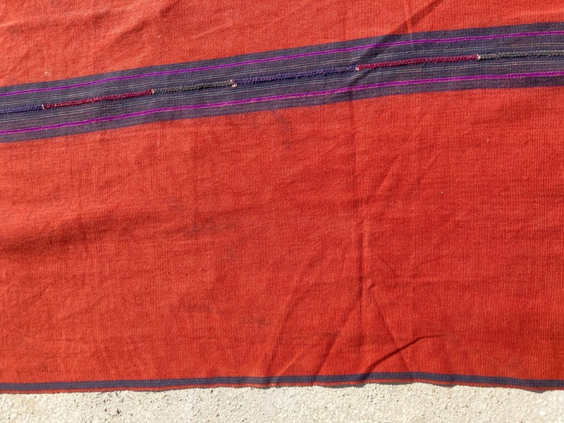 Vintage Handmade Traditional Guatemala Nomadic Kilim Floor Rug Carpet 234x206 cm gallery