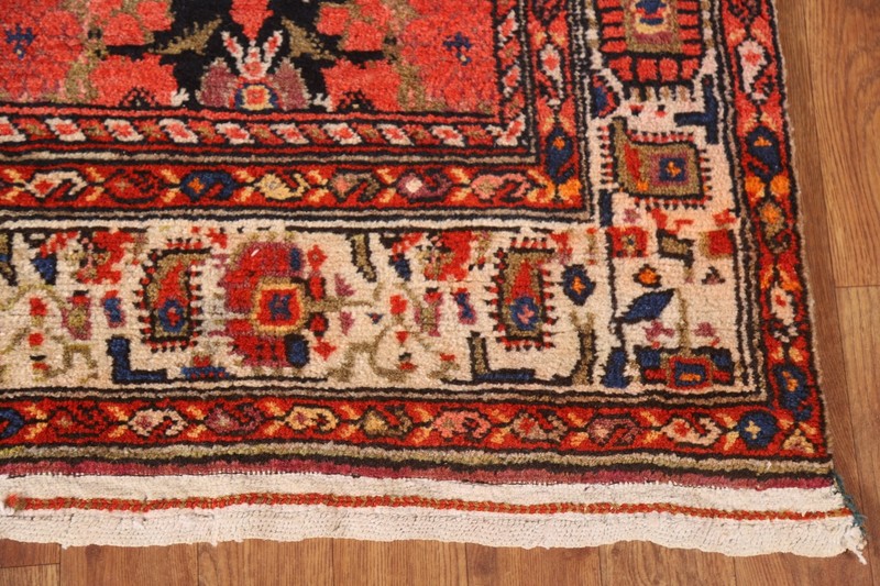vegetable Dye Bidjar Traditional Runner Antique Rug 4'x15' Handmade Wool Carpet gallery