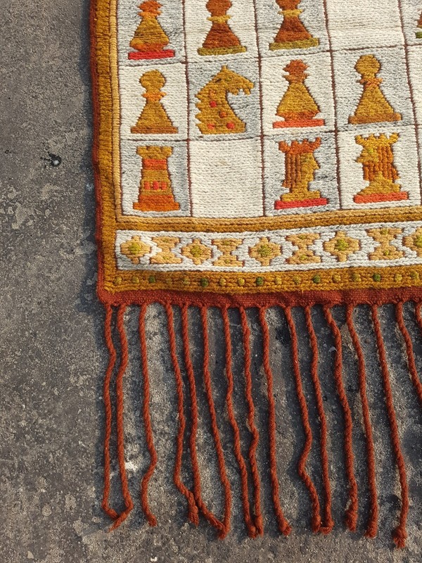 Vintage Traditional Handmade Beautiful Afghani Kilim Floor Rug Carpet 82x64 cm gallery