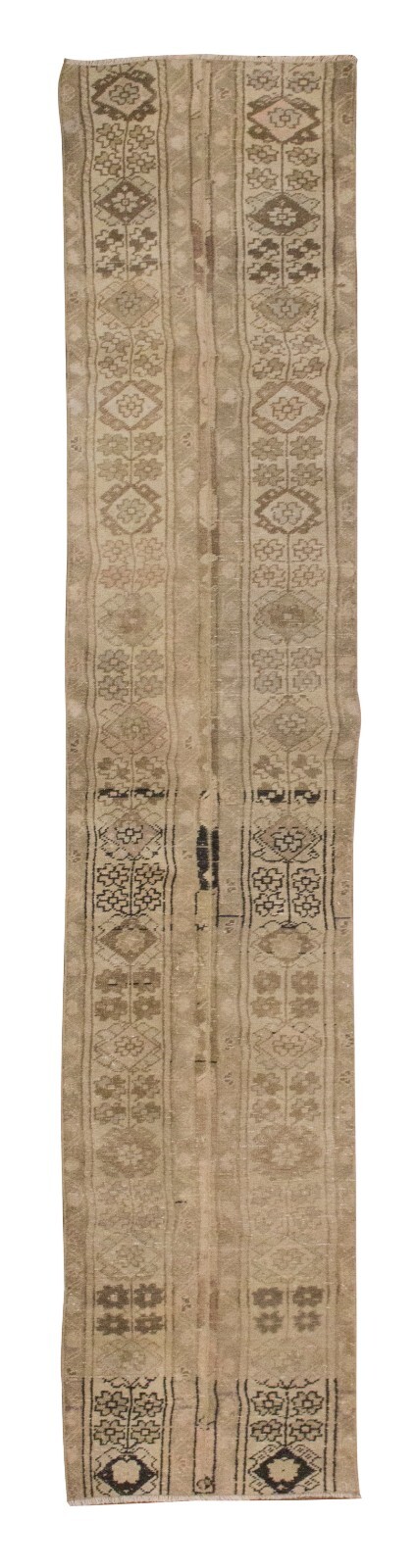 Turkish Runner,Vintage Runner,Oushak Rug,Floor Rug,Runner Rug, 1'10 X 11'7 feet gallery