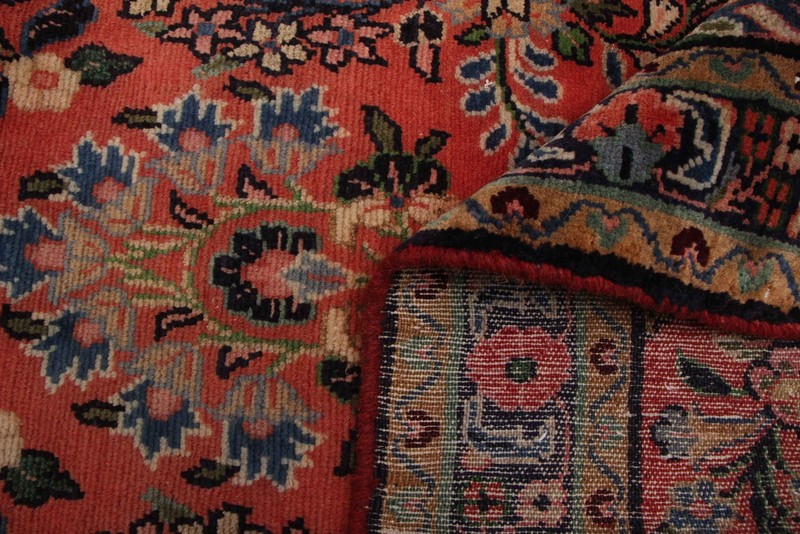 2'11" x 12'4" Vintage Hand-knotted Runner Rug Traditional Oriental Wool Carpet gallery
