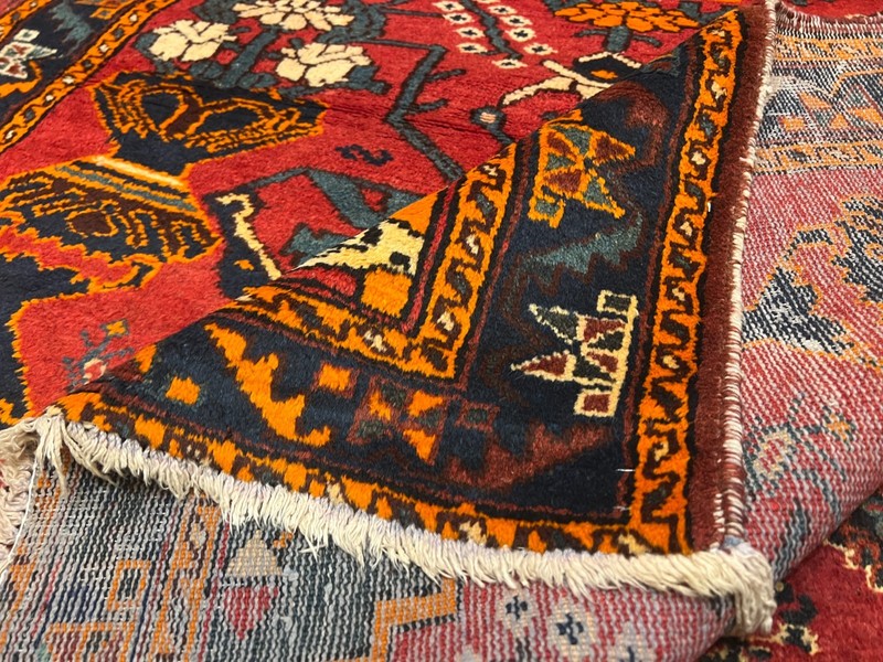 130 X 200 COLLECTORS' ITEM Antique Natural Vegetable Dye Caucasus Shirvan Carpet gallery