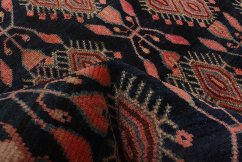 Vintage Traditional Hand-Knotted Area Rug 3'11" x 6'3" Oriental Wool Carpet gallery