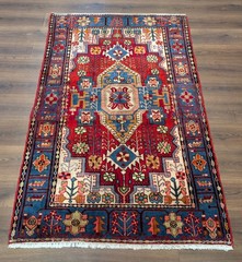 Antique Per’sian Malayer Angeles Rug 4×6