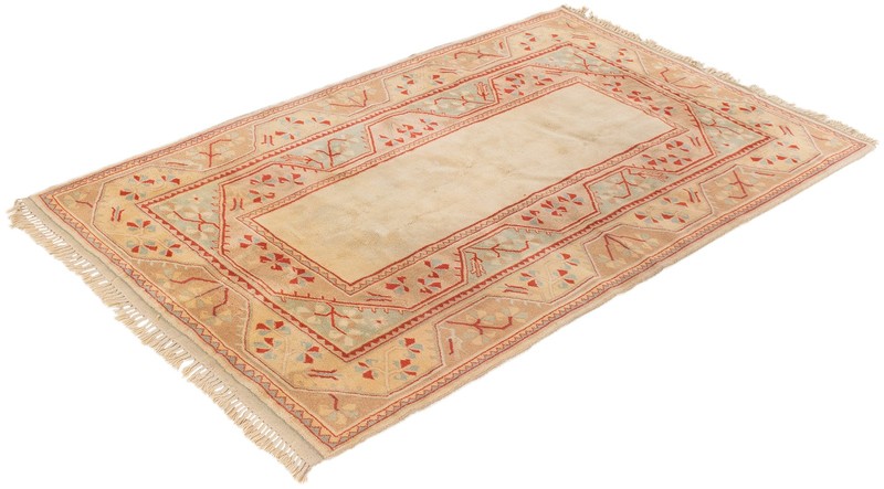 Traditional Vintage Hand-Knotted Oriental Carpet 5'3" x 8'2" Wool Area Rug gallery