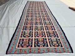 85 x 245 cm Stunning Vintage Super Fine Quality Senneh Knots Contemporary Runner