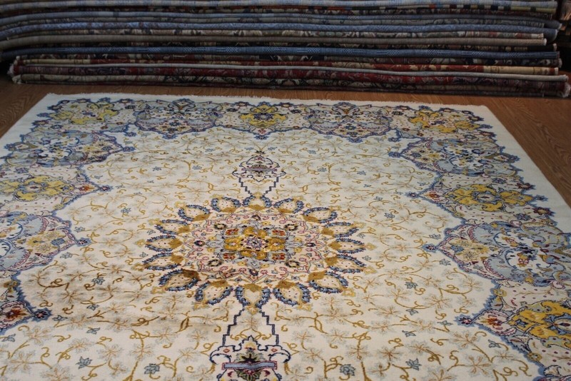9'5"x12'8" Circa 1920's Antique Floral Design Oriental Rug Genuine Oriental Rug gallery