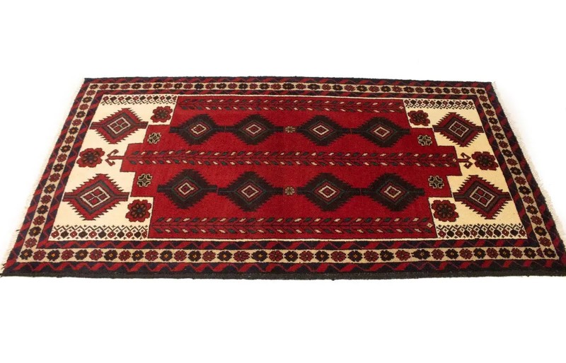 Handmade Vintage Tribal Style Oriental Rug Farmhouse Kitchen Area Carpet 3X6 ft gallery