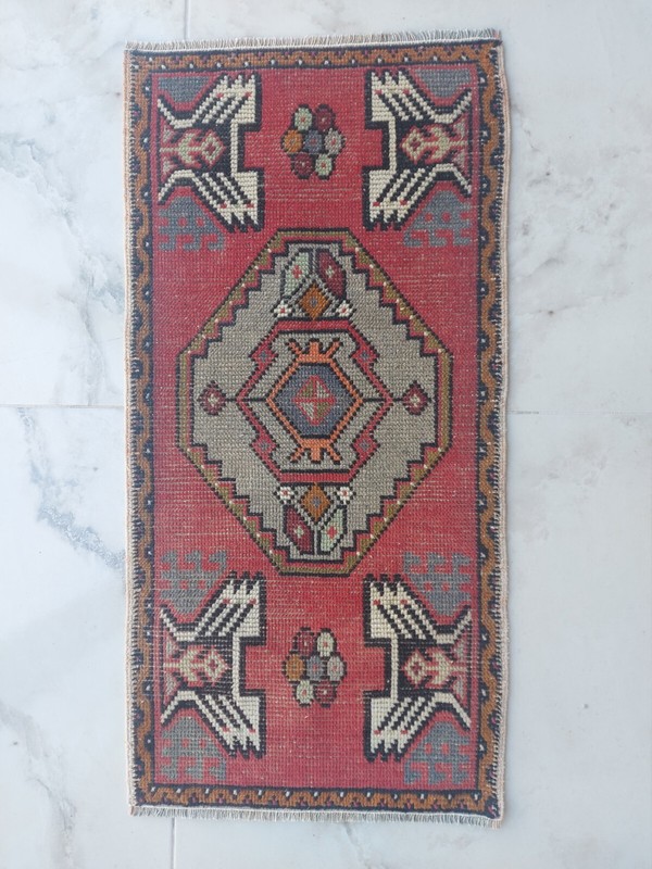 vintage floor decor rug, Bohemion Retro Carpet Rug 1'64x3'24 Feet Rug Faded Rug gallery