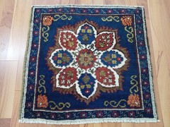 Rare antique blue rug Vintage Oriental Carpet One of a kind Rug Authentic Rug x