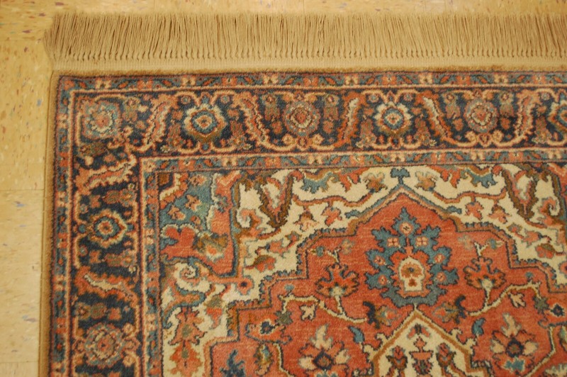 MINT AUTHENTIC AMERICAN KARASTAN ANTIQUE SERAPI PATTERN#744 RUG CARPET 4'3" X 6' gallery
