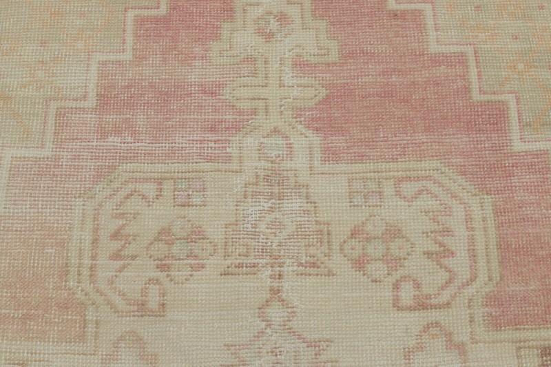 Sparta Distressed Accent Rug Anatolian Vintage Hand Knotted Wool Carpet 4x8 ft gallery