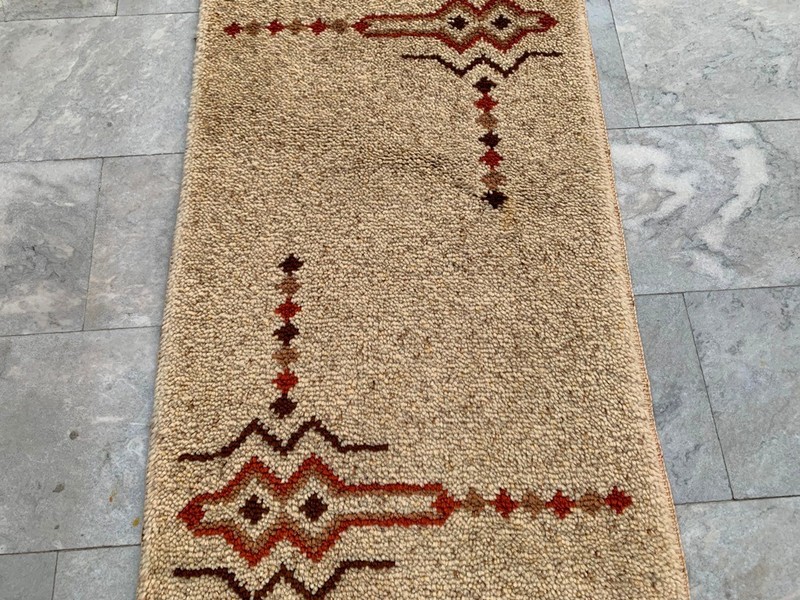 Vintage Mid-Century Scandinavian: Long-Pile Rya Shags, Traditional Rug (2x4 ft.) gallery