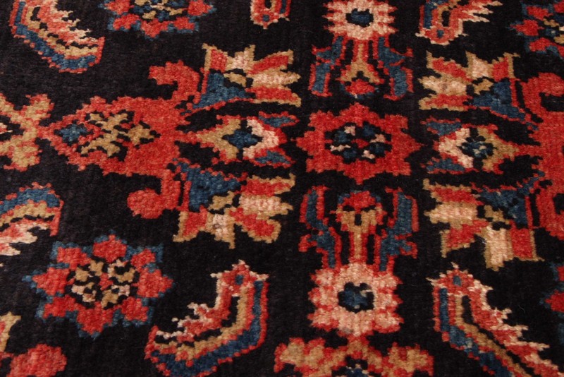 3'6" x 9'9" Vintage Hand-knotted Runner Rug Traditional Oriental Wool Carpet gallery