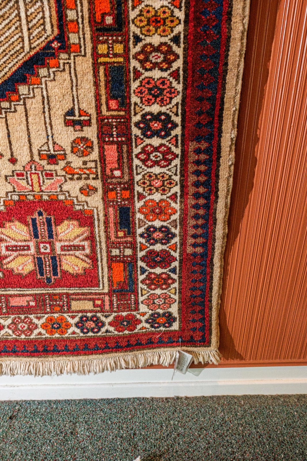 Classic Vintage Sarabi Runner – Handwoven Geometric Design 3.3ft x 7.2ft gallery